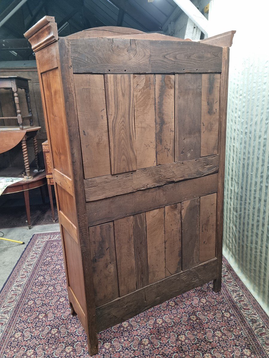 Armoire en Merisier de style Régence, d'époque XVX ème. -photo-1