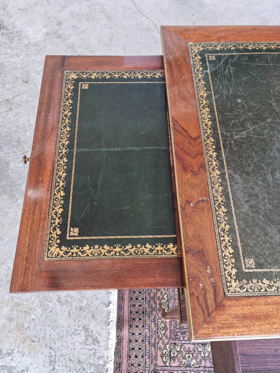 19th Century Louis XVI Style Mahogany Desk -photo-7
