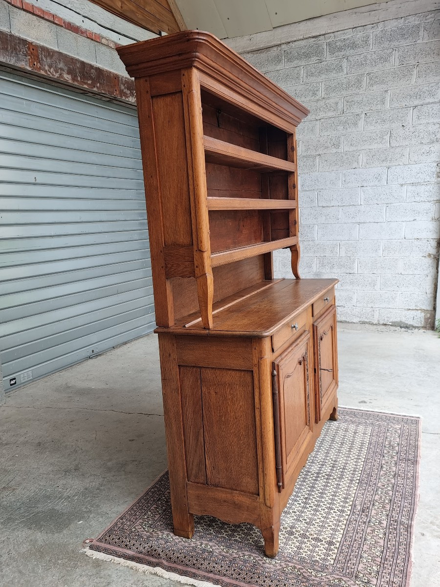 Louis XV Oak Sideboard From The 18th Century -photo-2