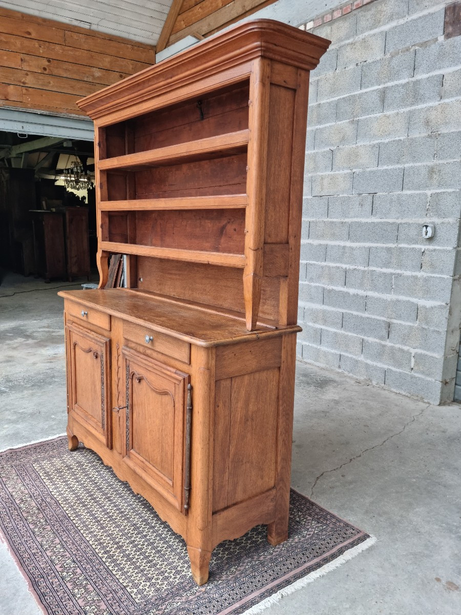 Louis XV Oak Sideboard From The 18th Century -photo-3