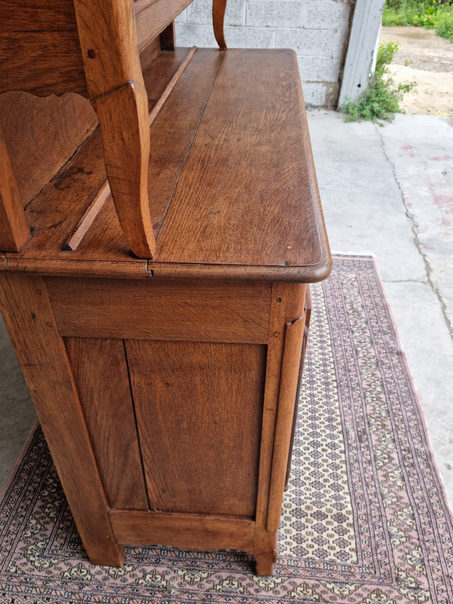 Louis XV Oak Sideboard From The 18th Century -photo-4