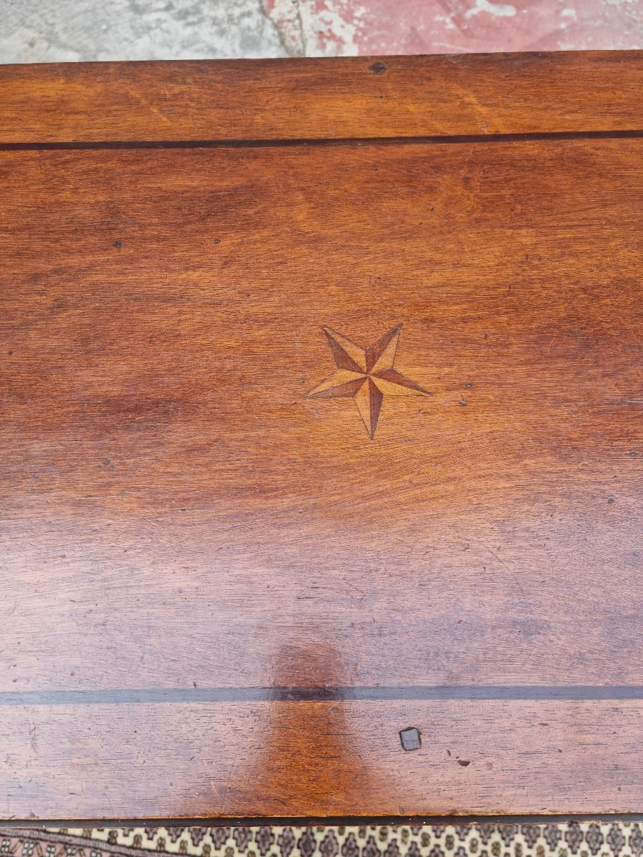 Commode en palissandre, Louis XVI d'époque XXème. -photo-3