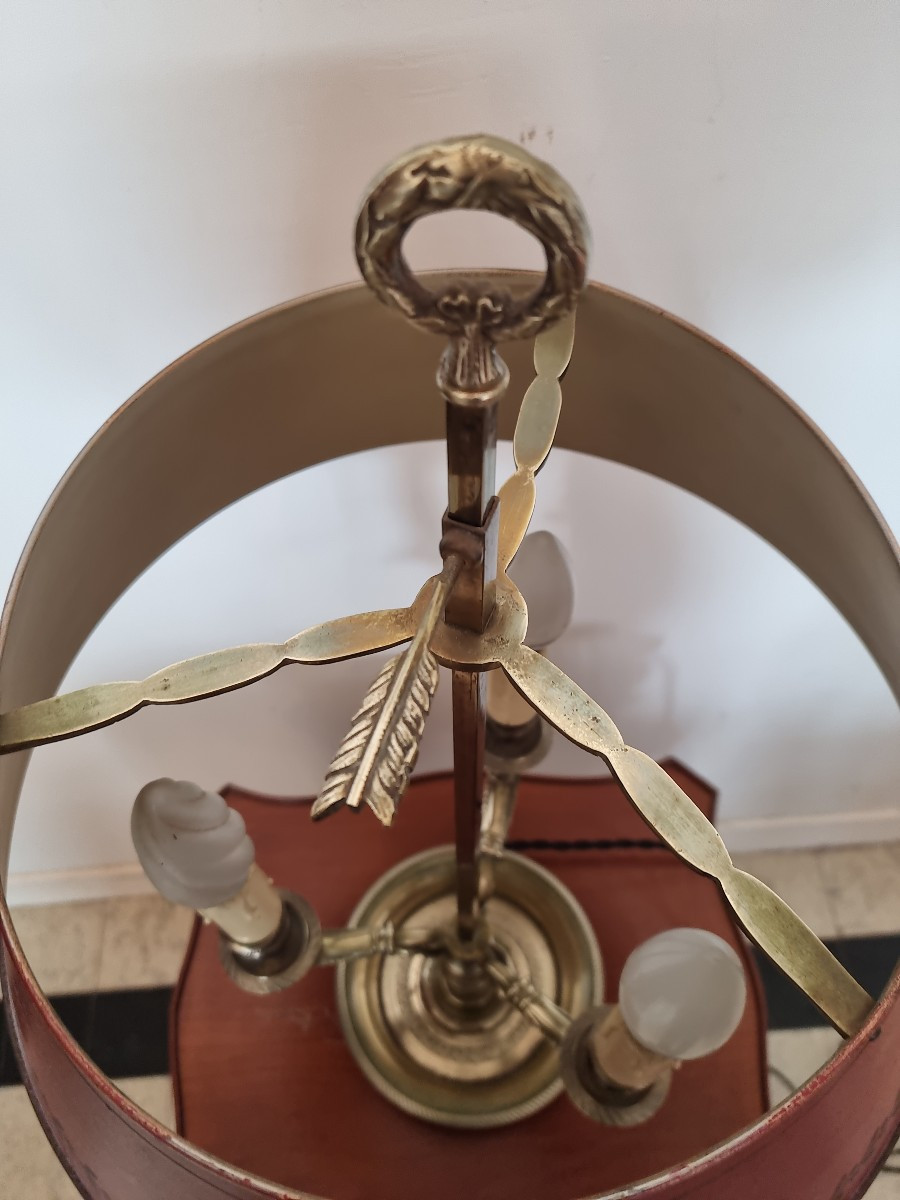 Lampe bouillotte Empire d'époque XXème-photo-1