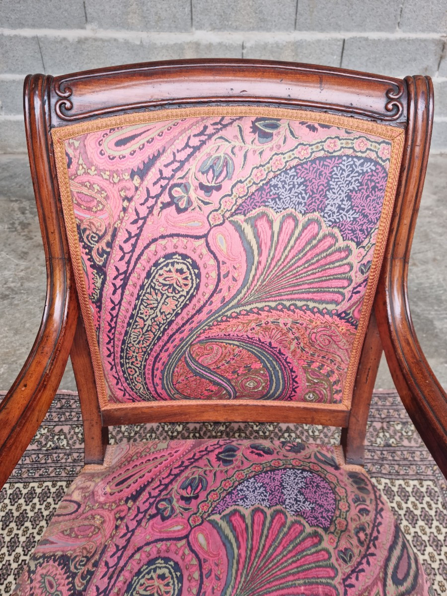 Restoration Armchair, From The 14th Century. -photo-5