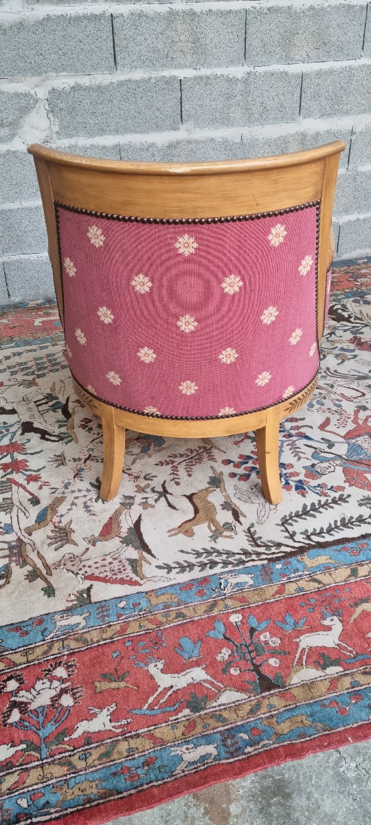 Pair Of Empire Armchairs – French Work, Early 20th Century-photo-2