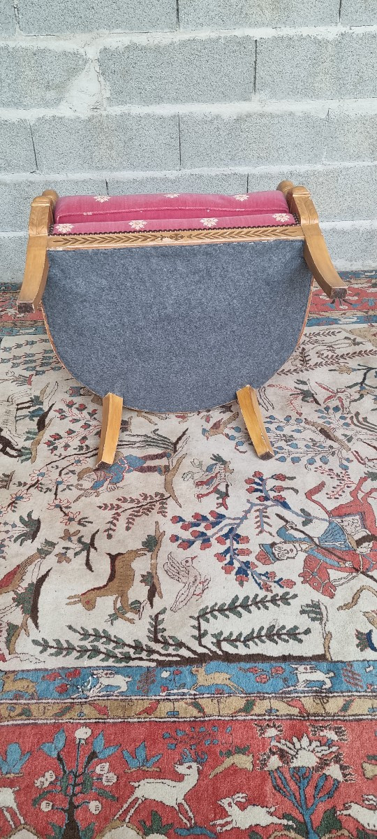 Pair Of Empire Armchairs – French Work, Early 20th Century-photo-4