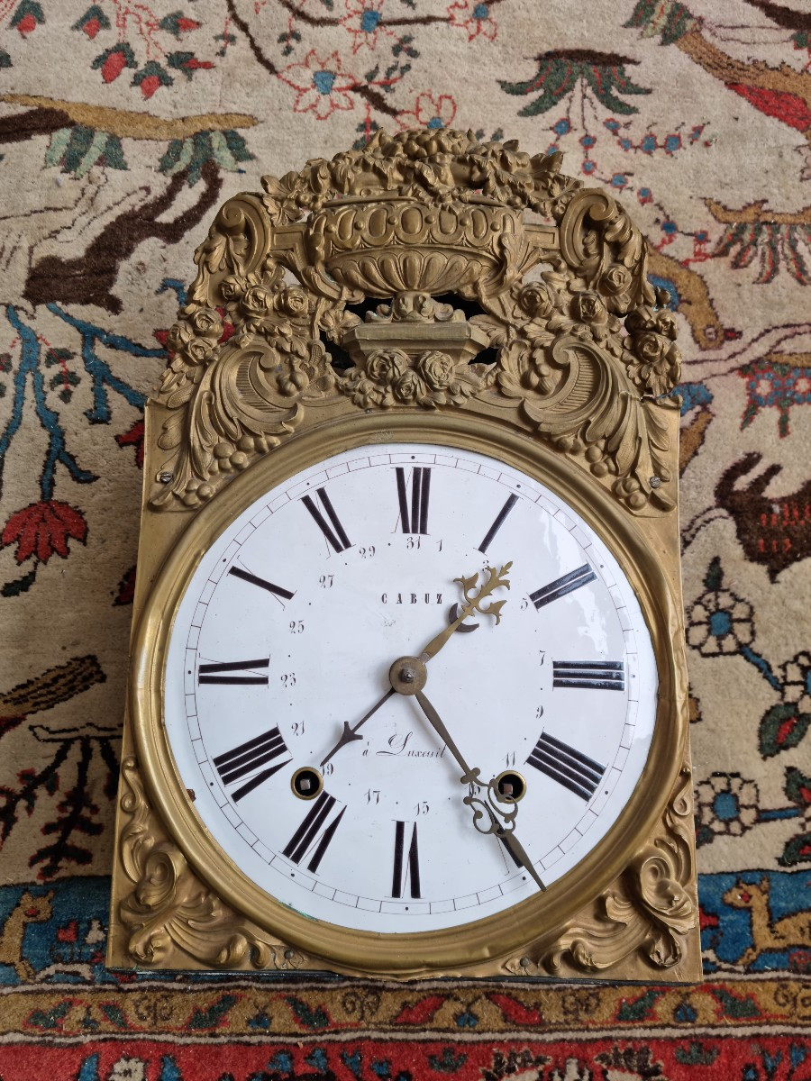 Horloge comtoise en sapin – fin XVIIIᵉ / début XIXᵉ siècle-photo-4