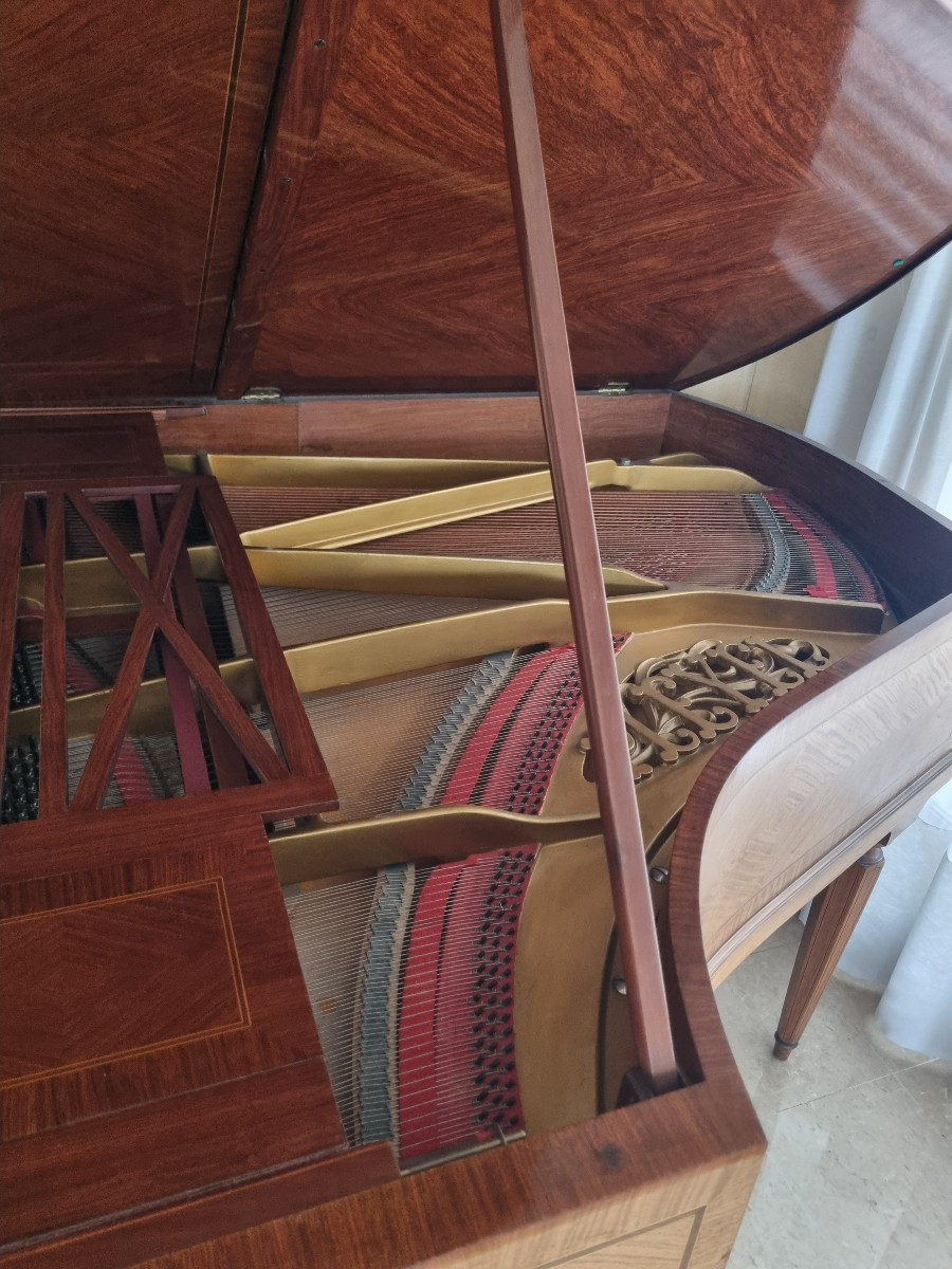 Pleyel Quarter Grand Piano, Art Deco, 20th Century-photo-4