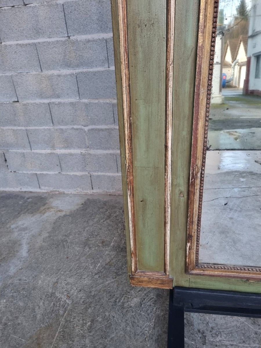 Louis XVI Period Trumeau, 18th Century – Painting And Mirror-photo-4