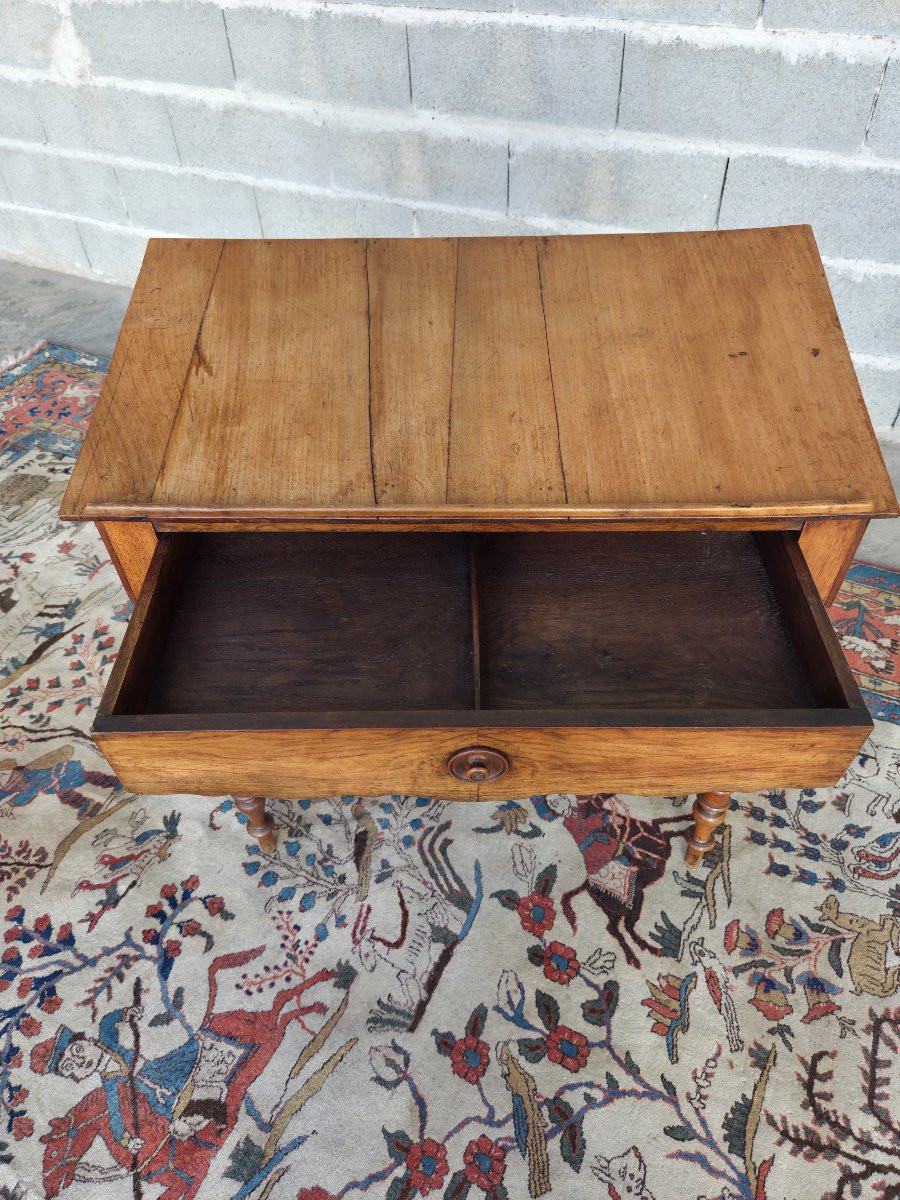 Blond Cherry Wood Writing Desk , Louis Philippe , 20th Century 19th Century-photo-4