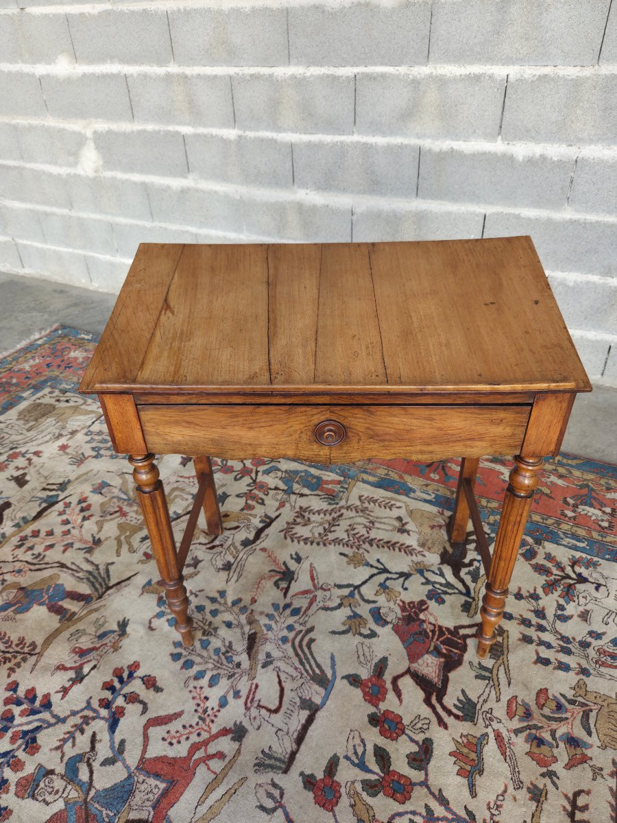 Blond Cherry Wood Writing Desk , Louis Philippe , 20th Century 19th Century-photo-5