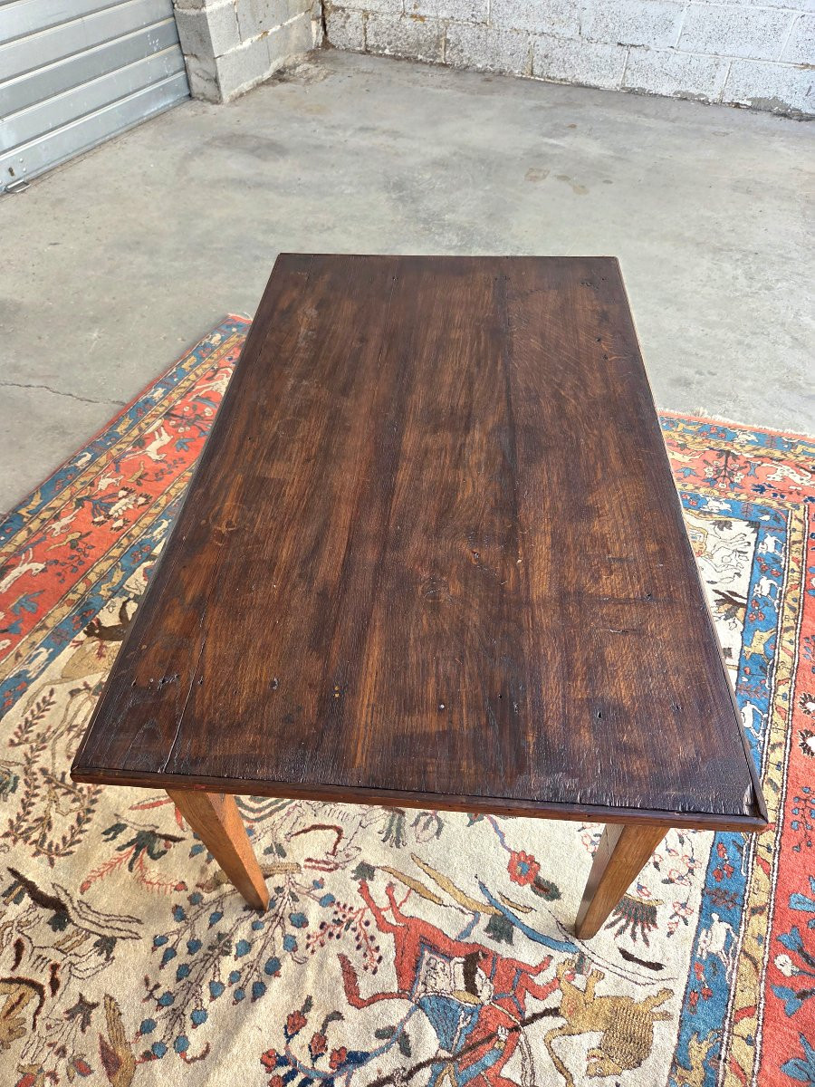 Table en chêne. Directoire, fin XVIII ème, début XIXème-photo-8