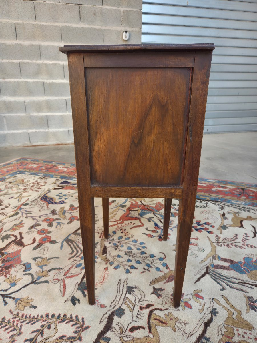  Salon Table, Mahogany, Louis XVI Period XXᵉ-photo-4