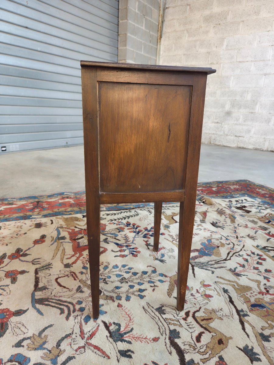  Salon Table, Mahogany, Louis XVI Period XXᵉ-photo-3
