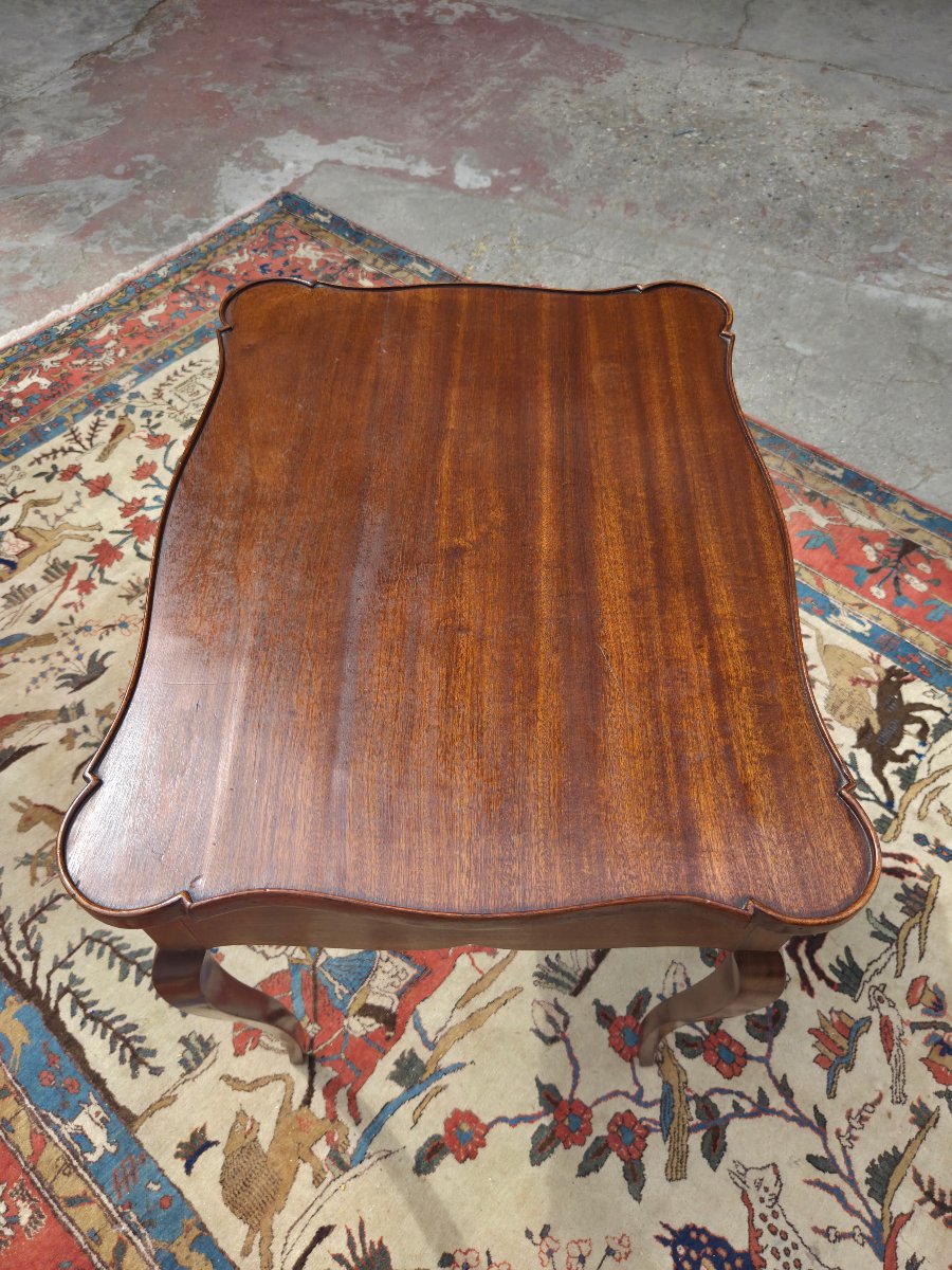 Table d'appoint en acajou ,de salon, Louis XV,d'époque XXᵉ siècle-photo-2