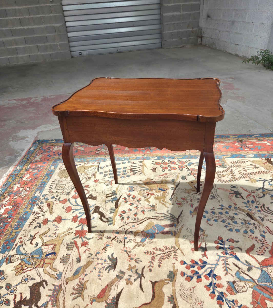 Table d'appoint en acajou ,de salon, Louis XV,d'époque XXᵉ siècle-photo-3