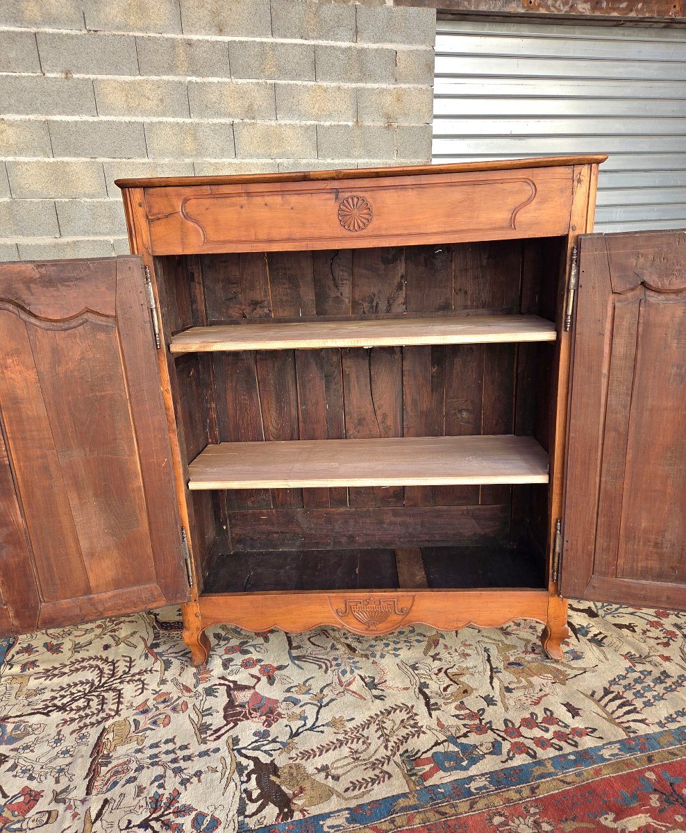 Buffet haut dit 3/4,  en merisier. Époque Louis XV, XVIIIᵉ siècle-photo-6