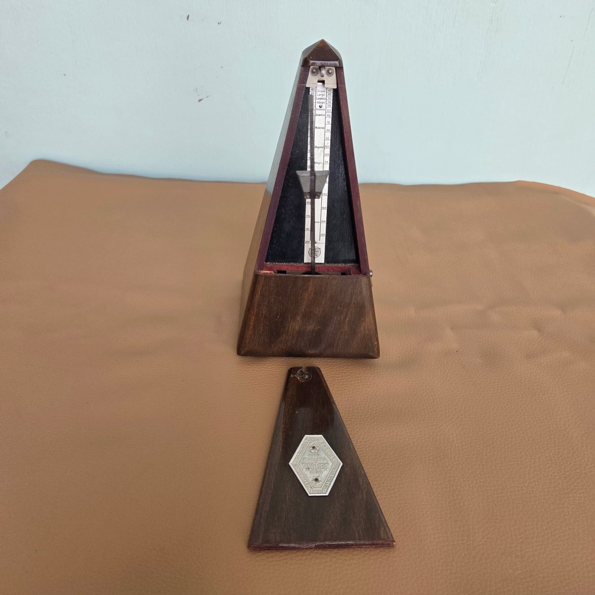Maëlzel Metronome, Rosewood Case. Early 20th Century-photo-4