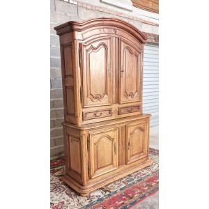 Buffet Deux-Corps en Chêne blond,  Louis XIV / Régence – XVIII ème siècle