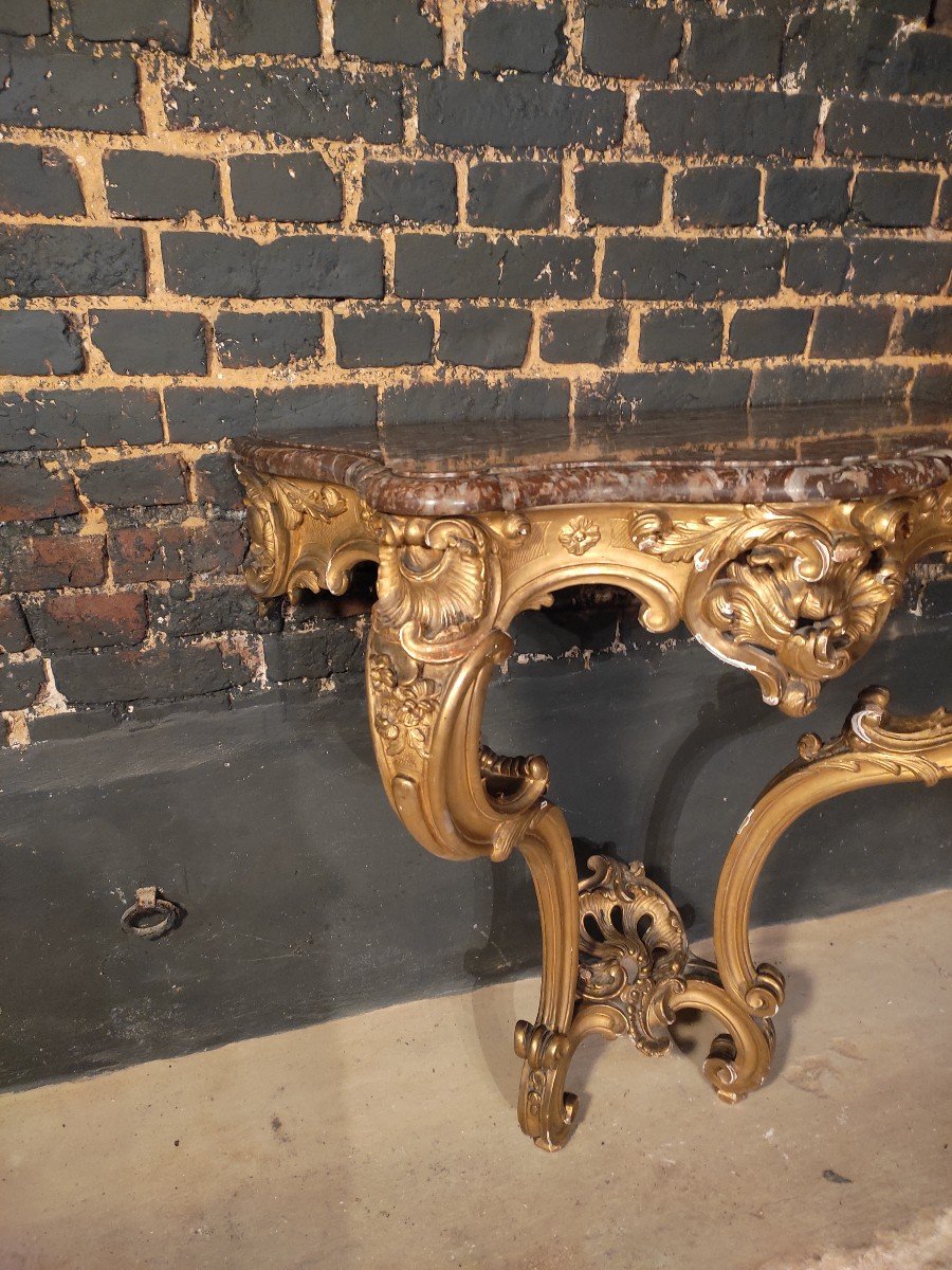 Console Bois Doré-photo-2