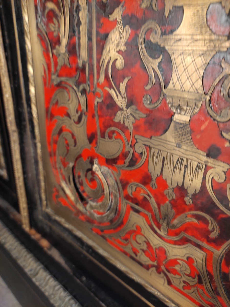 Bookcase In Boulle Marquetry-photo-2