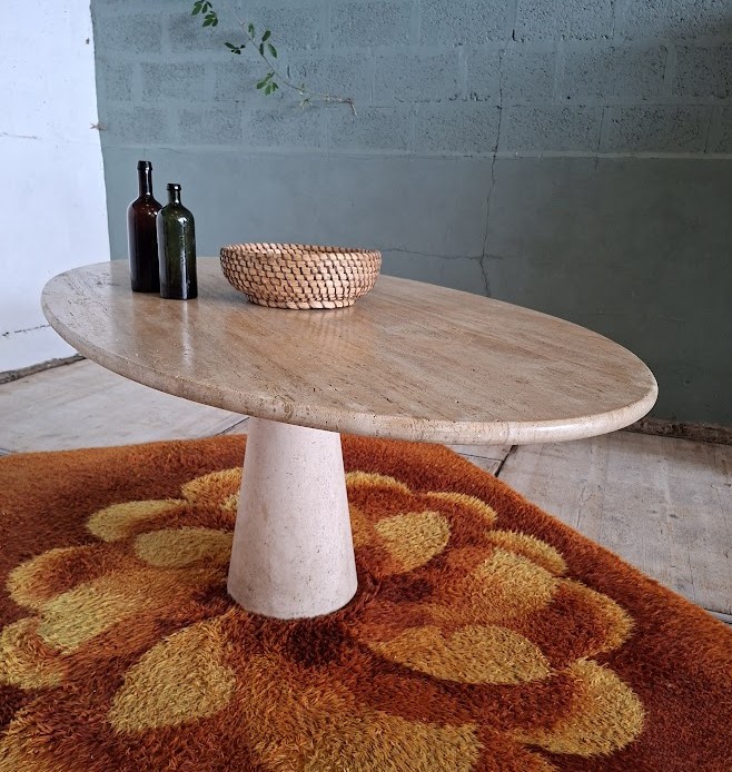 Travertine Table