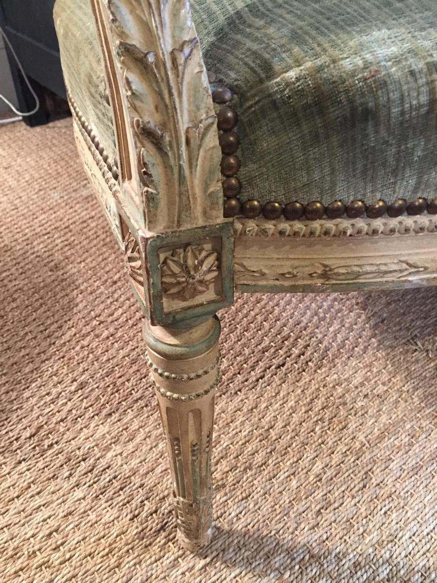 Bench Nineteenth Louis XVI Style-photo-2