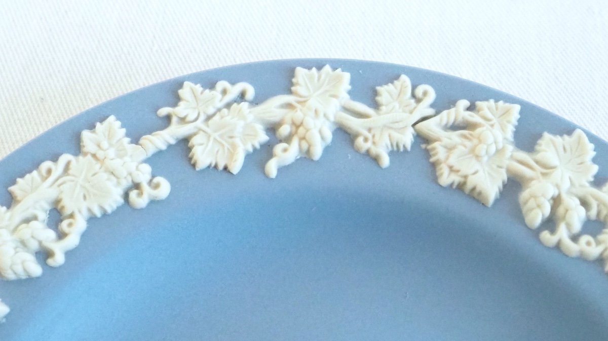 Wedgwood : Set Of 6 Porcelain Biscuit Plates-photo-2