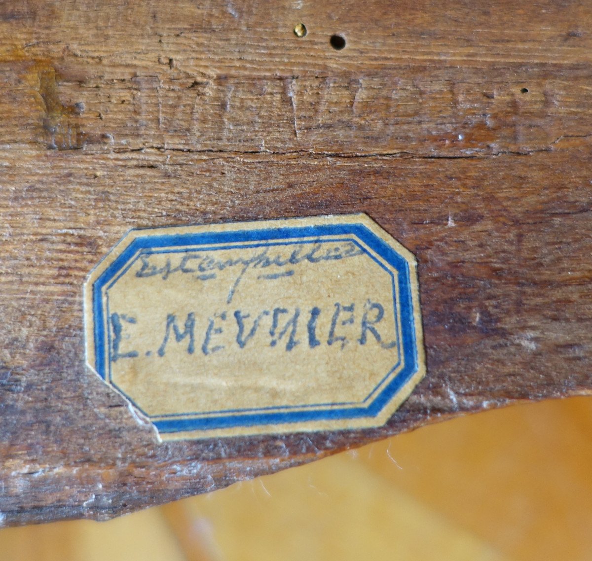 Etienne Meunier - Chaise De Salon d'époque Louis XV Richement Sculptée-photo-4