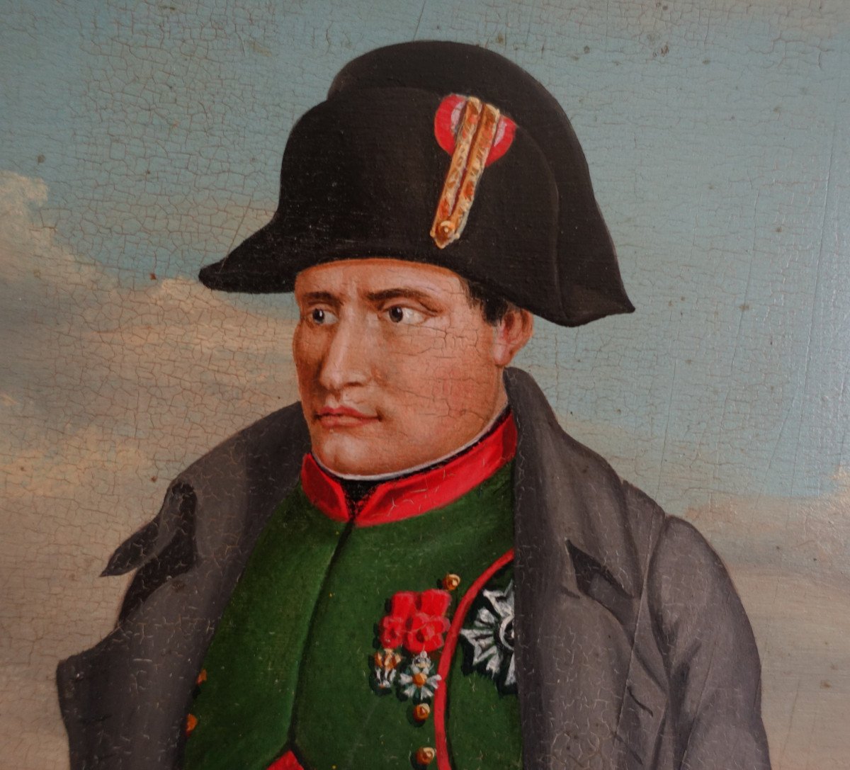 l&#039;Empereur Napoleon Ier Sur l&#039;Ile de Sainte H&eacute;l&egrave;ne HSP 49x59cm souvenir historique Empire-photo-1