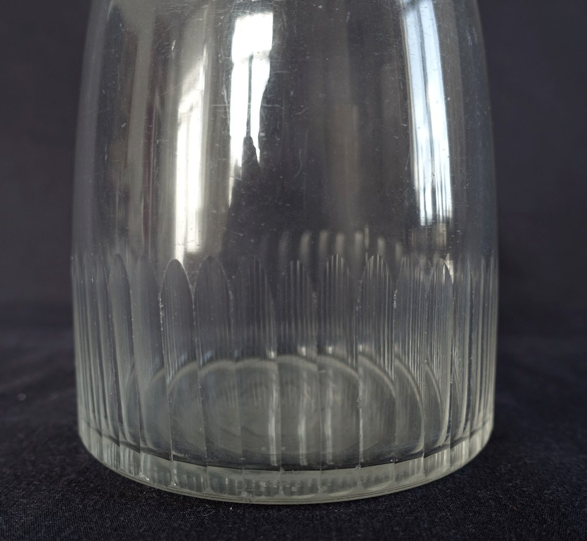 Baccarat Or Le Creusot Cut Crystal Wine Decanter - Circa 1840-photo-1