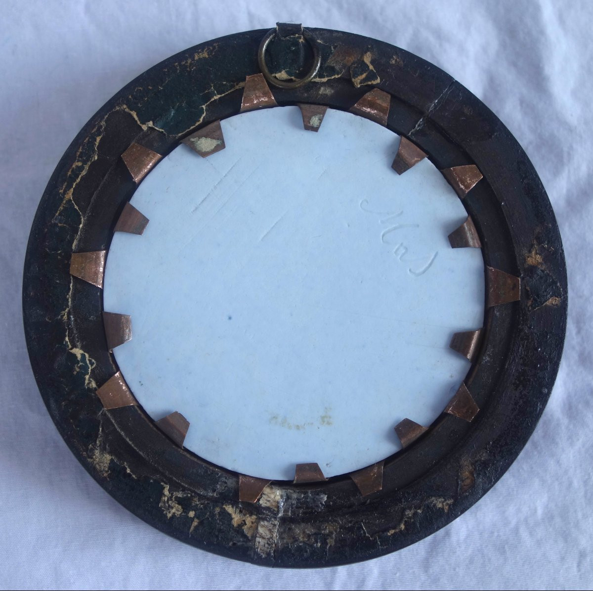 Miniature Portrait Of The Duke Of Bordeaux, Sèvres Biscuit In The Wegwood Style, Brachard 1821 Royalist-photo-6