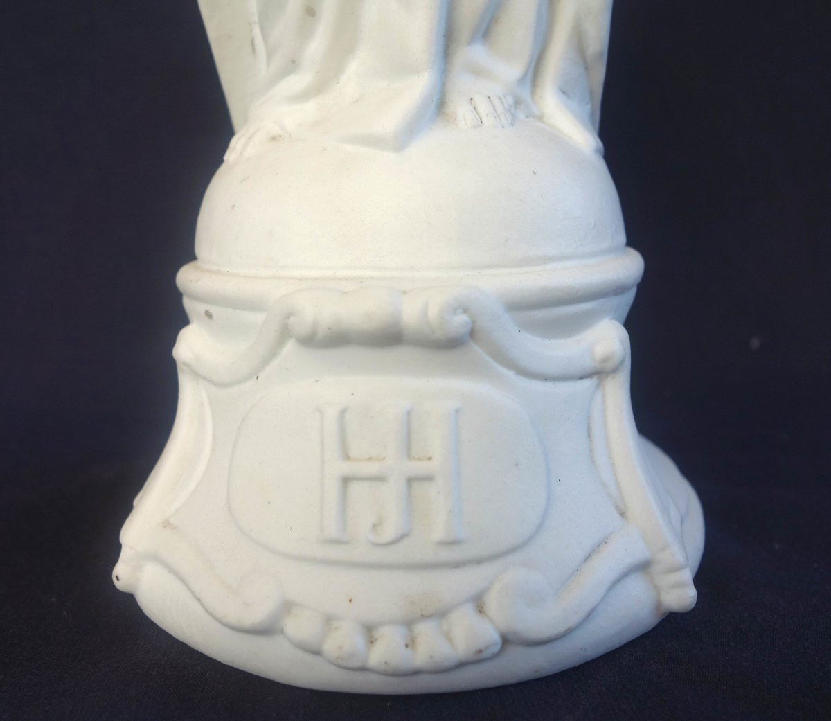 Saint Joseph - Porcelain Biscuit Statue From The Early 19th Century-photo-4