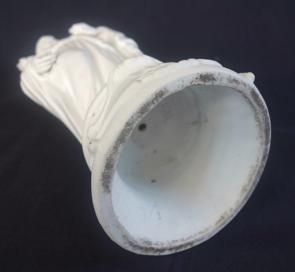 Saint Joseph - Porcelain Biscuit Statue From The Early 19th Century-photo-4