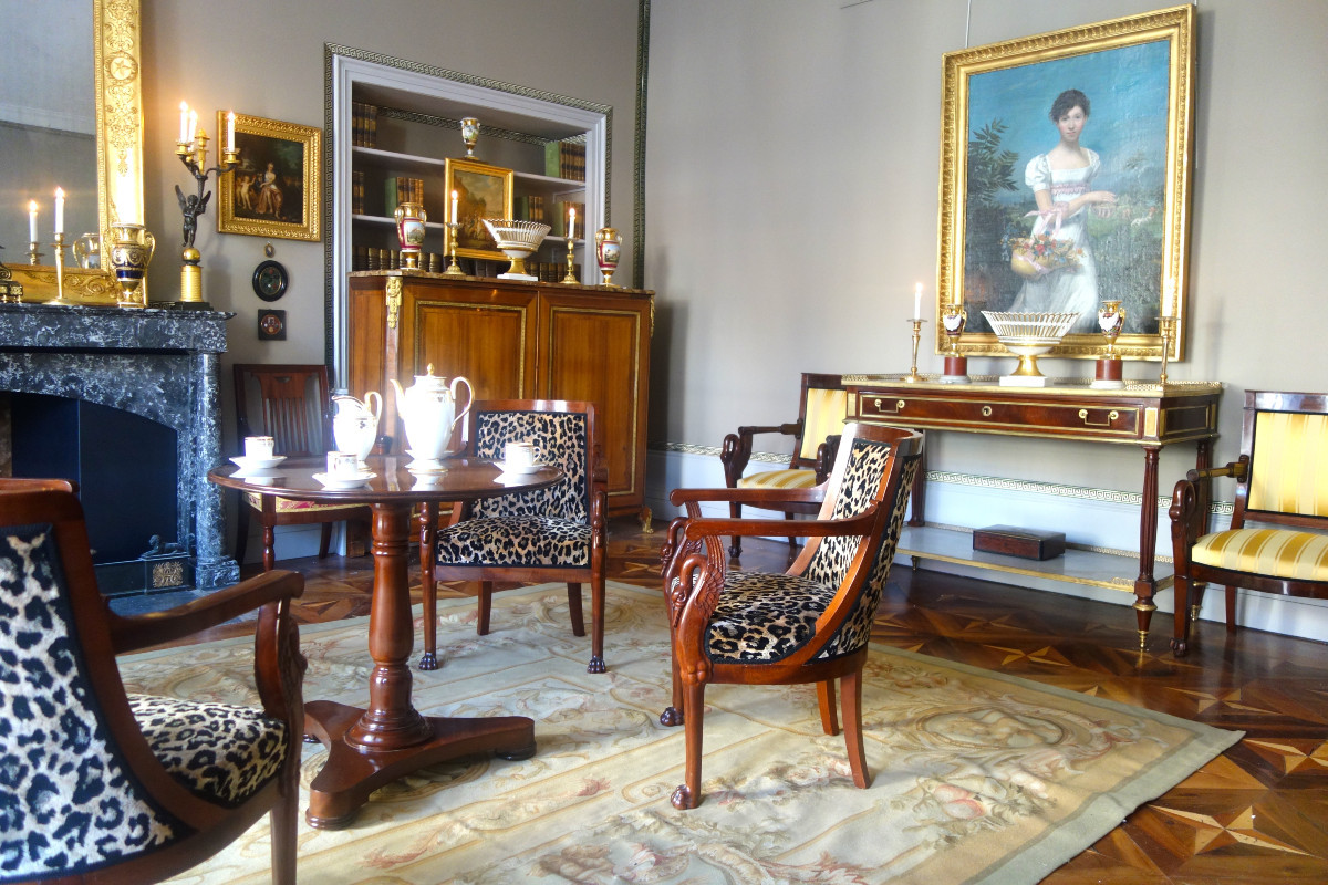 (Nast attribué à) Paire de très grandes coupes ajourées en porcelaine d'époque Empire-photo-8