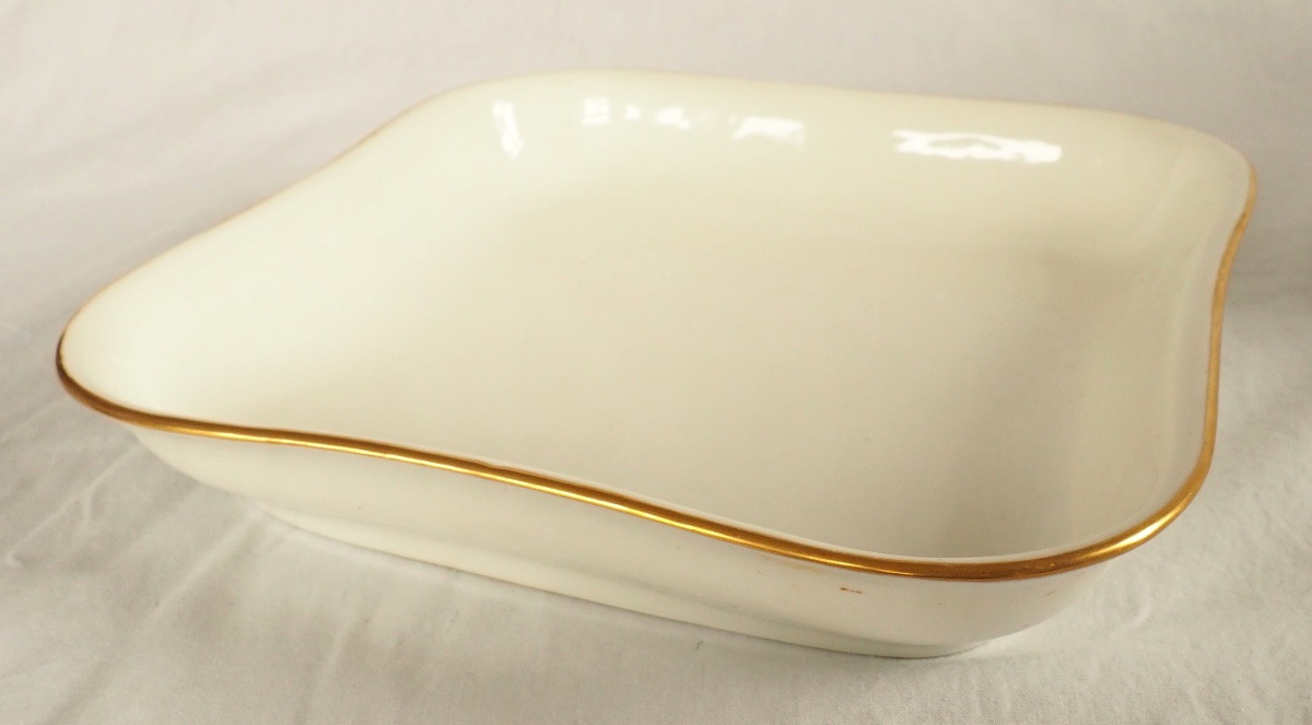 Nast : Empire Porcelain Creamware Set Enhanced With Fine Gold - Early 19th Century-photo-5