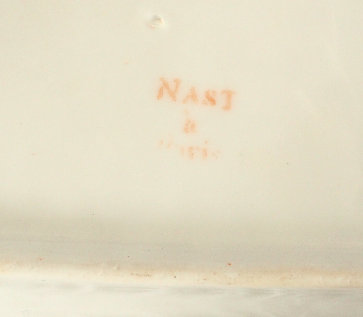 Nast : Empire Porcelain Creamware Set Enhanced With Fine Gold - Early 19th Century-photo-7