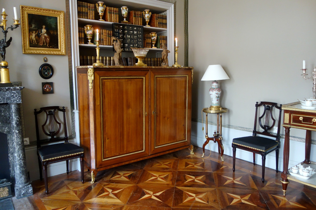 Pair Of Neoclassical Terracotta Statues, Faun And Bacchante After Clodion-photo-8