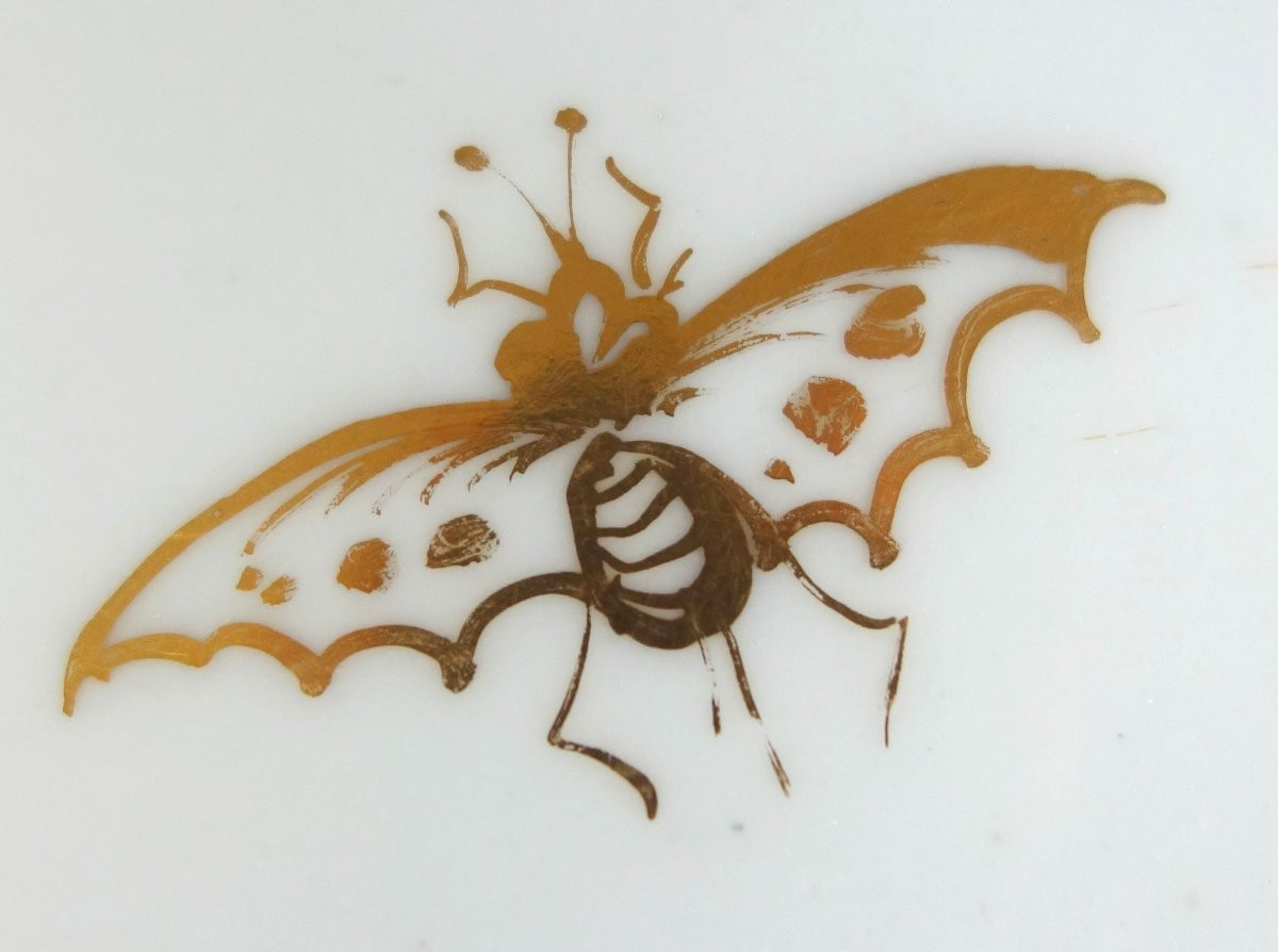 Paris Porcelain Planters Enhanced With Fine Gold, Empire Period (early 19th Century)-photo-6