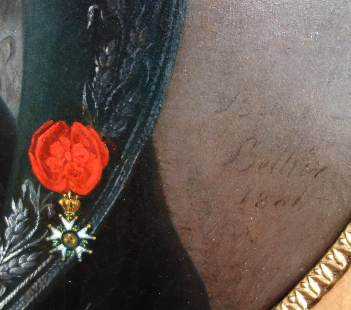 Jean-françois Bellier, Pair Of Portraits, His Sister Philippine And Her Husband Edme Bochet, Circa 1800-photo-6