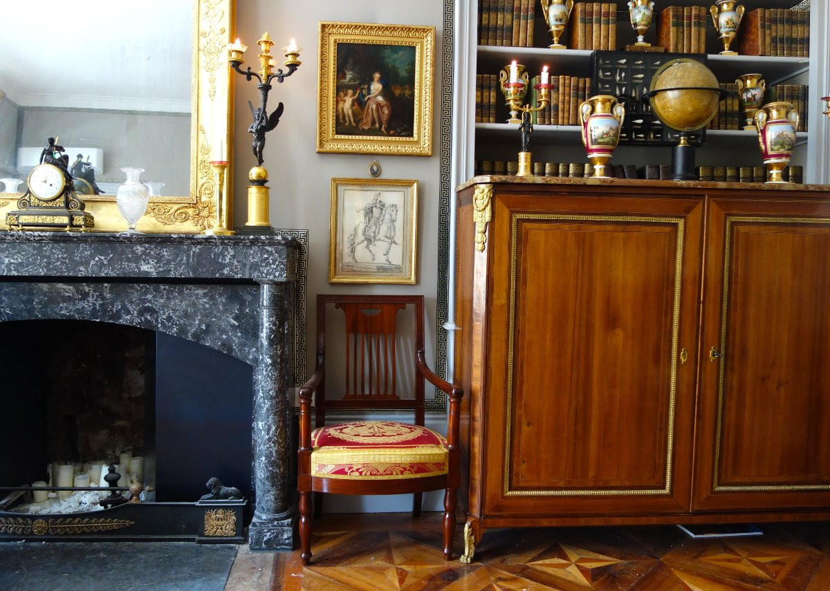 Portrait &eacute;questre de Louis XIV d'apr&egrave;s la statue de Girardon, gravure , XVIIIe si&egrave;cle-photo-8