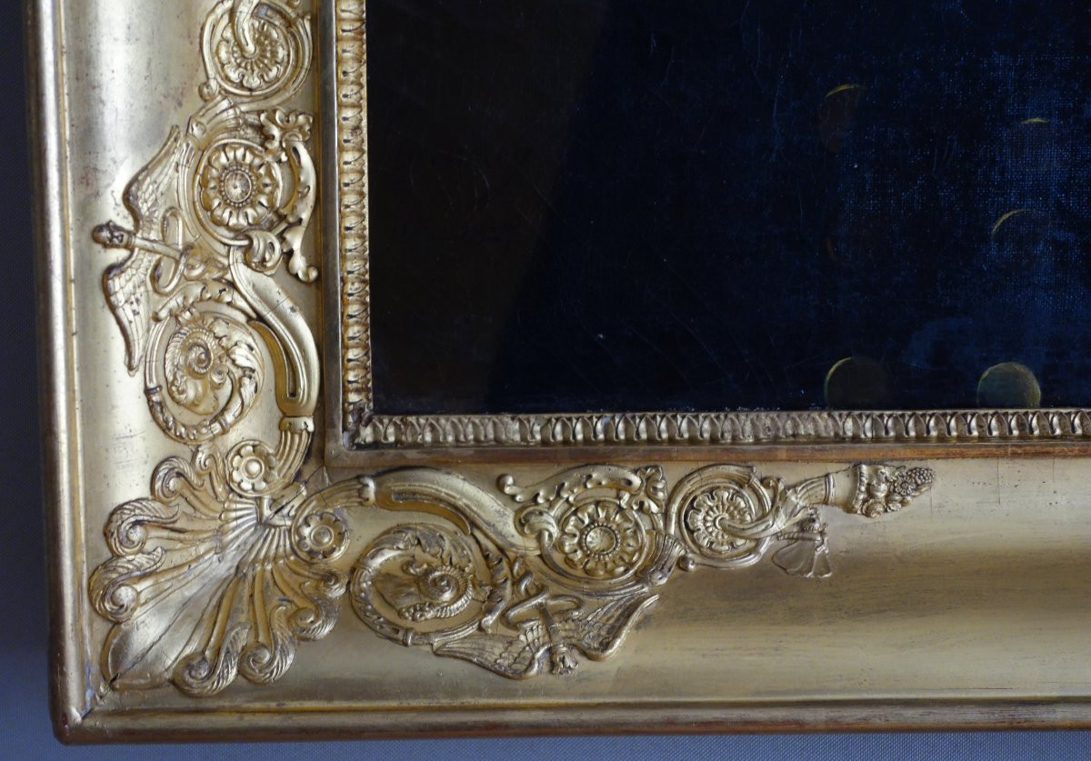 Jean Baptiste Garneray, Pupil Of David, Portrait Of A Man From The Restoration Period, Oil On Canvas-photo-6