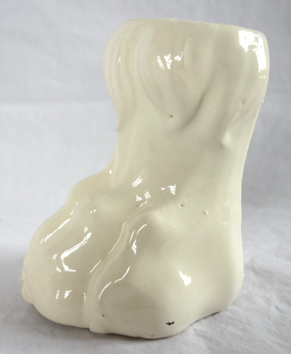 Set Of 4 Claw Feet For A 19th-century Earthenware Stove-photo-3