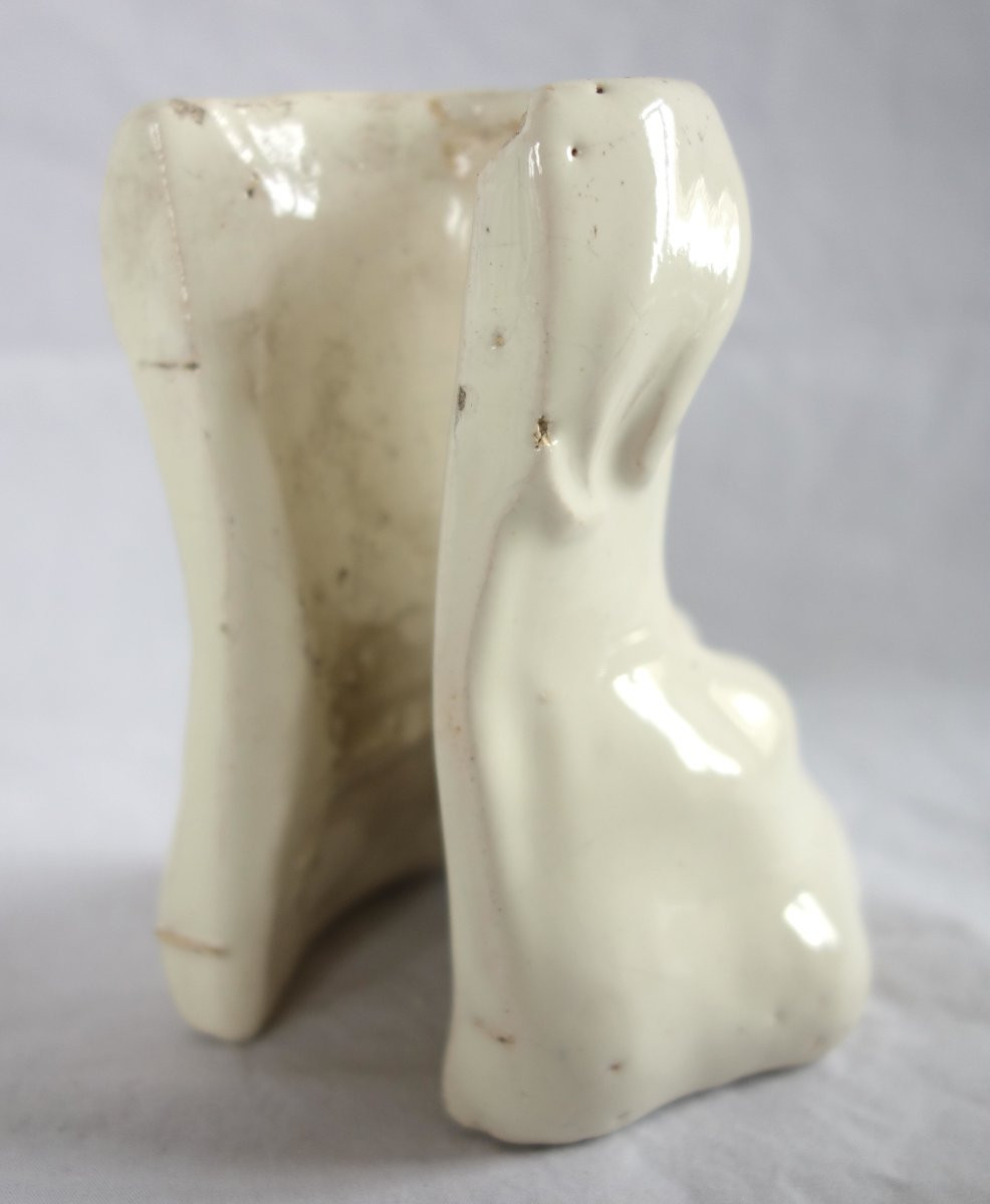 Set Of 4 Claw Feet For A 19th-century Earthenware Stove-photo-6