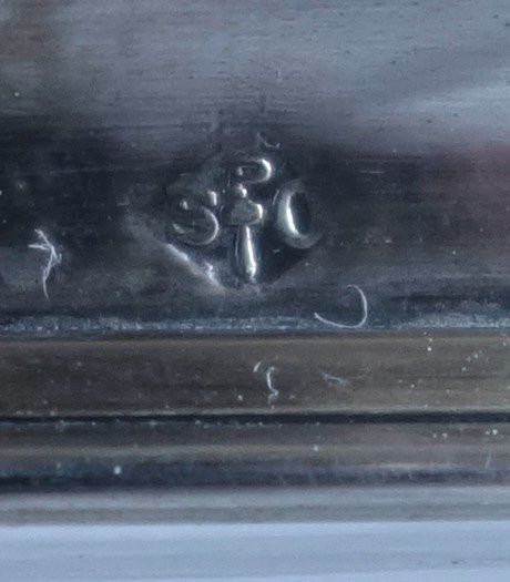 Baccarat - Bonbonnière en argent massif et cristal taillé gravé Art Nouveau - poinçon Minerve-photo-7