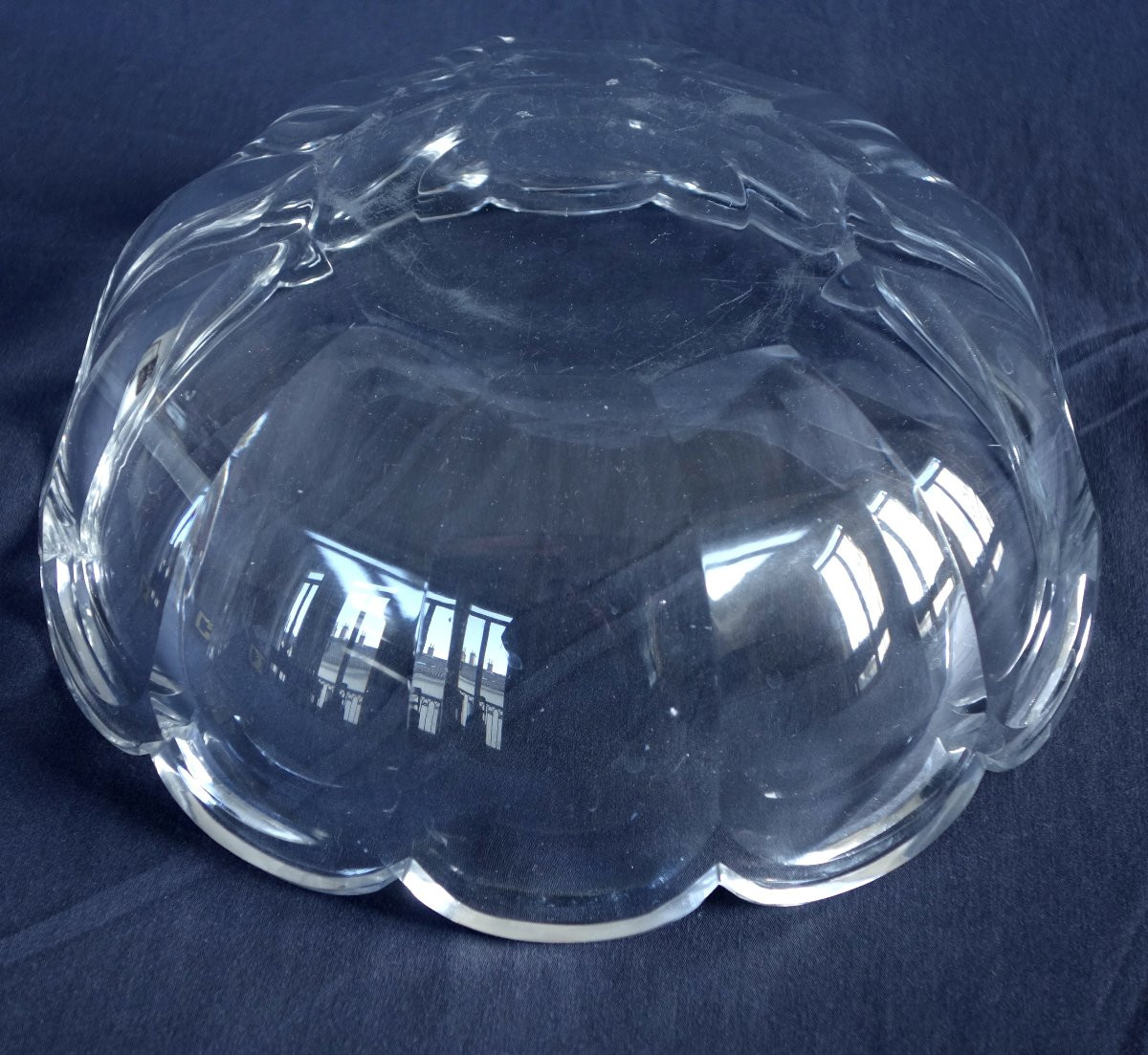 Baccarat - saladier en cristal taillé - modèle Harcourt Malmaison-photo-1