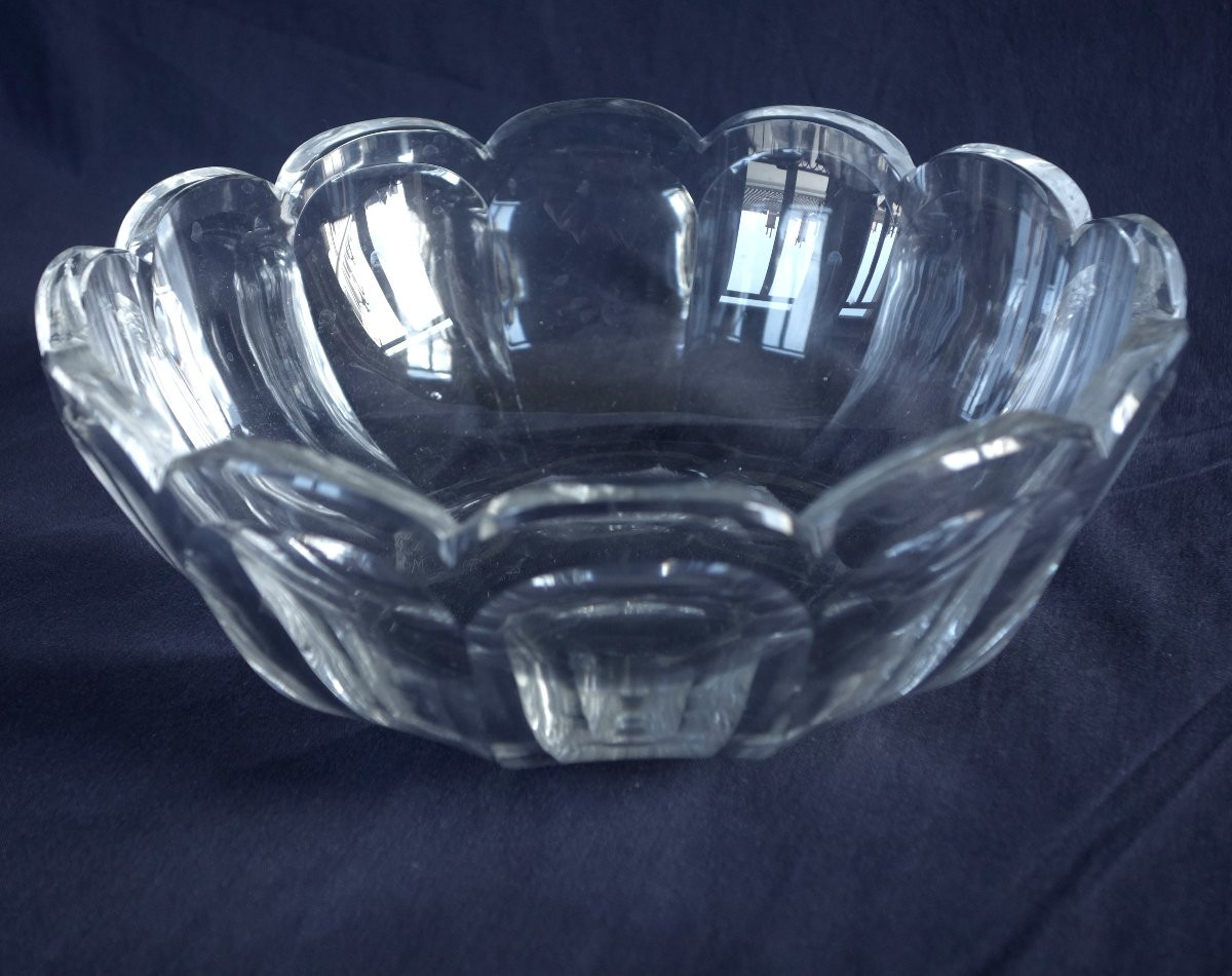 Baccarat - saladier en cristal taillé - modèle Harcourt Malmaison-photo-3