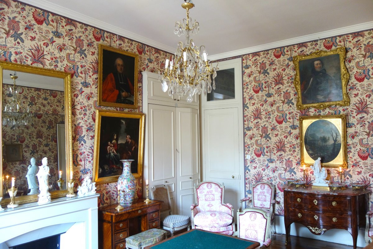 Lustre cage à 9  feux de style Louis XV, pampilles en cristal taillé de Baccarat-photo-6