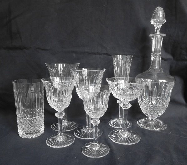 Saint Louis - carafe à vin en cristal taillé modèle Tommy-photo-4