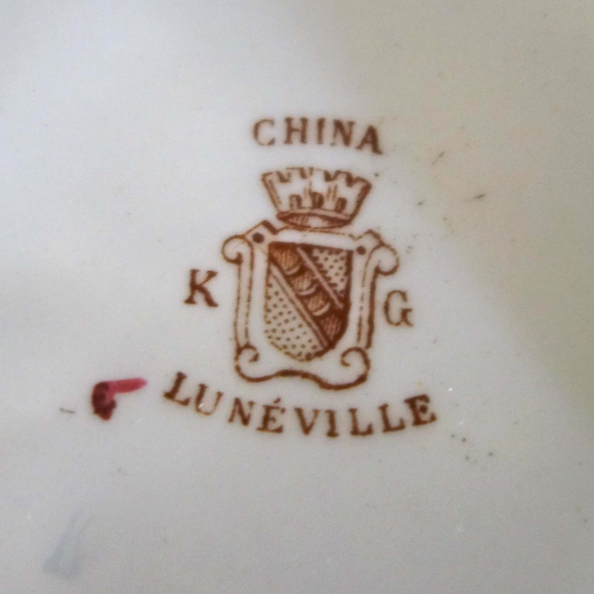 Lunéville - Earthenware Vegetable Dish With Double Comital Coat Of Arms - Late 19th Century -photo-7